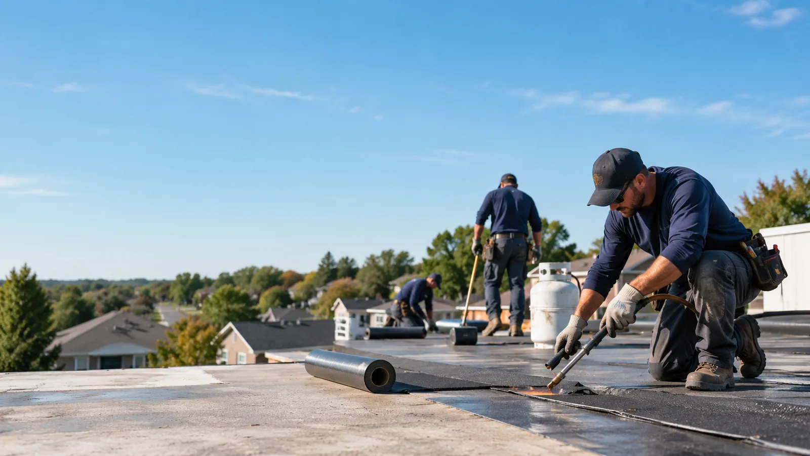 Flat Roof Leak Repair providers in Clyo, GA